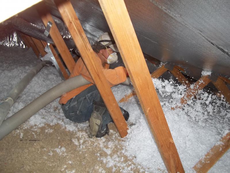 Thick Blow In Insulation